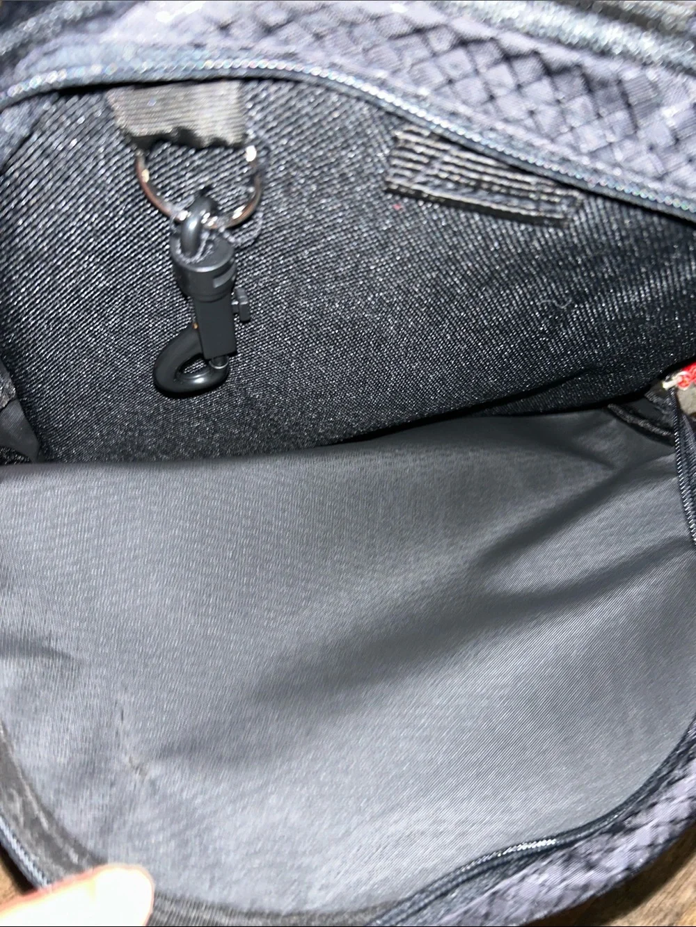 Bank of America. Black Men's Travel Duffel Bag.